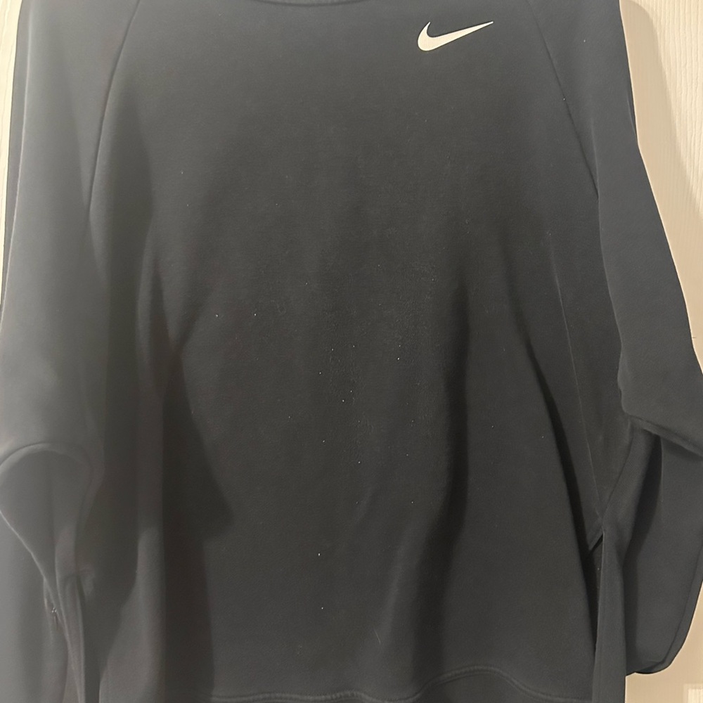 Nike Dark Sweatshirt with White Logo